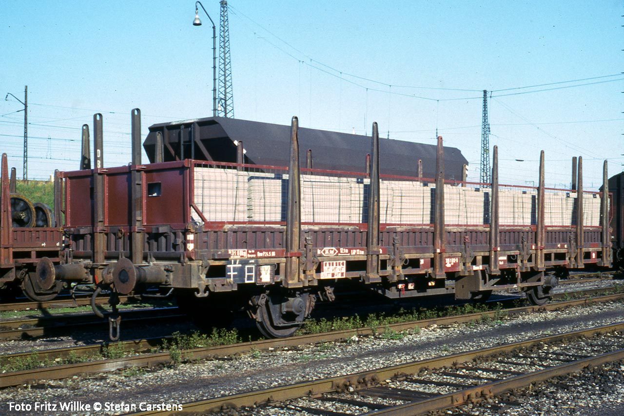 Vorbild Aufsatzgitter Rungenwagen