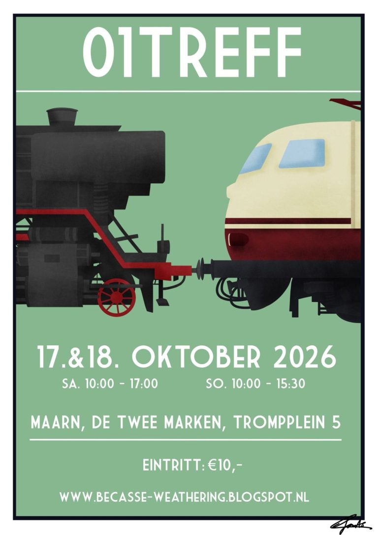 Grünes Poster zum 01Treff 2026 in Maarn
